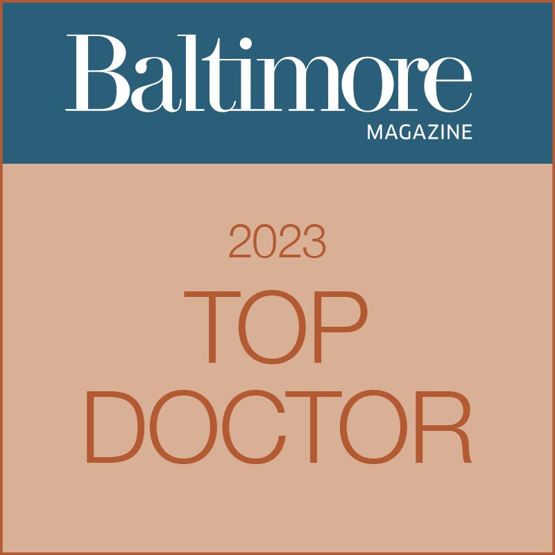 Baltimore 2022 Top Doctors Award